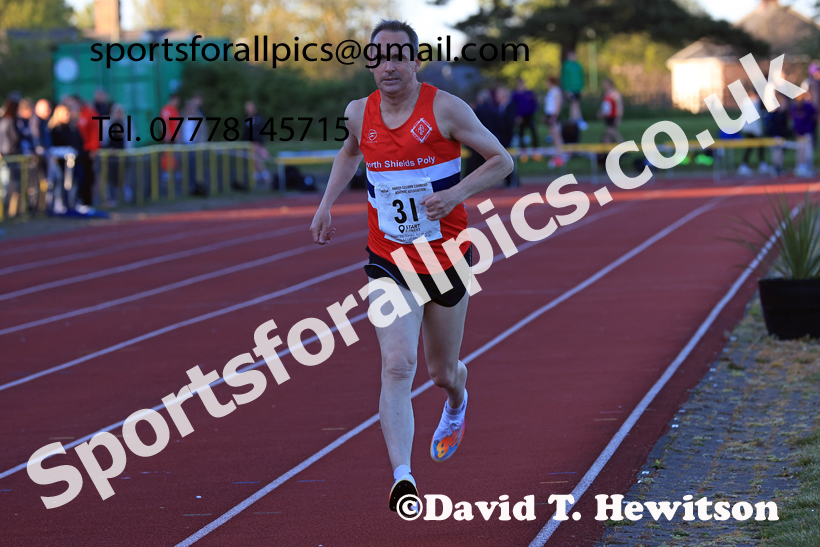 The 1500 metres, 2026 NEGP 1, Monkton Stadium. Photo: David T. Hewitson/Sports for All Pics